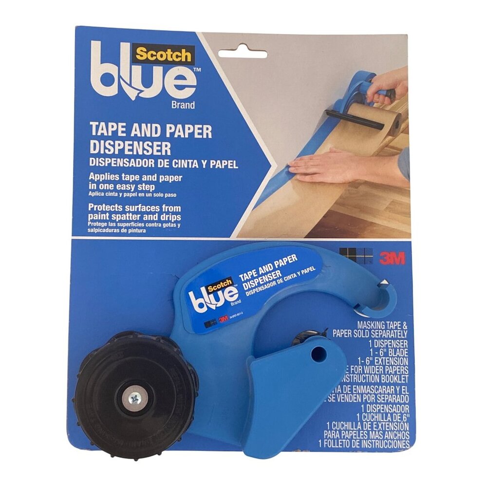 3M Scotch Blue Tape Paper Dispenser M1000 SB Painting Tool new